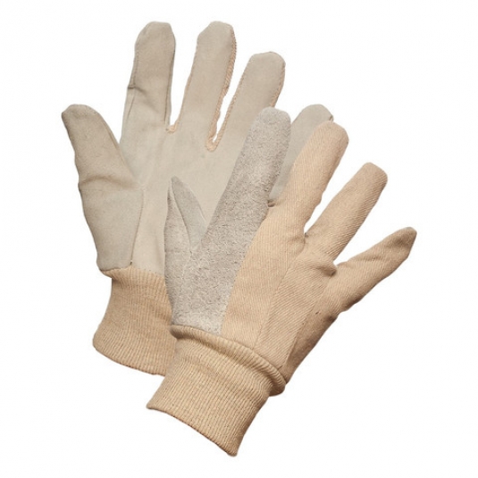 GANT COTON PAUME CUIR FENDU