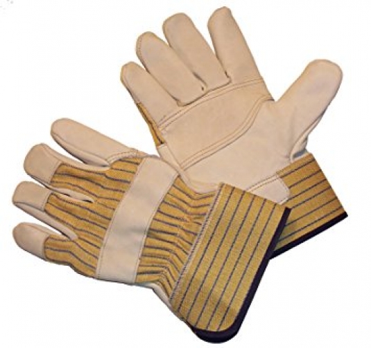 GANT CUIR DE VACHE DOUBLÉ FOAM ET FLANELLE