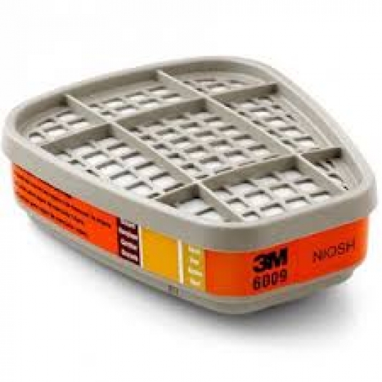 CARTOUCHE 3M VAPEUR DE MERCURE/CHLORE