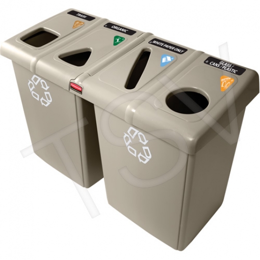 Station de recyclage GLUTTON - RUBBERMAID