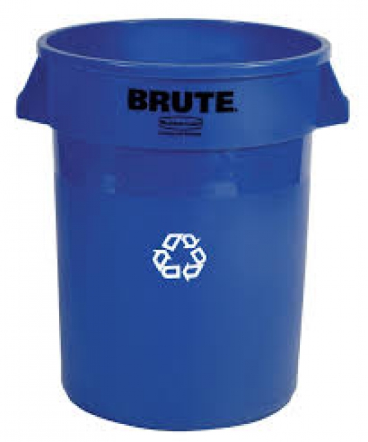 POUBELLE RUBBERMAID BRUTE REC.