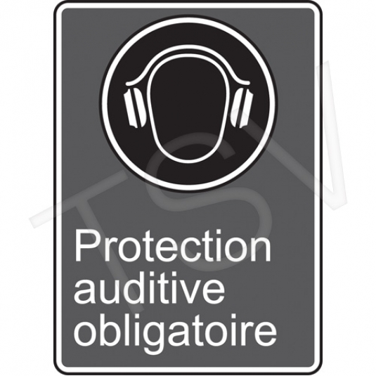 ENSEIGNE PROTECTION AUDITIVE OBLIGATOIRE