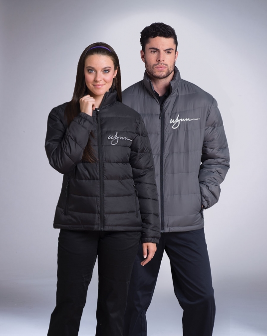 Manteau rembourré et repliable en pochette