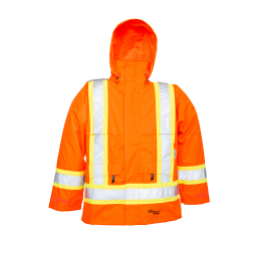 Manteau imperméable 300D orange  