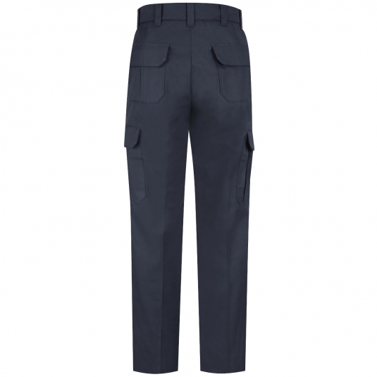 PANTALON UNIFORME CARGO NEW DIMENSION HOMME AVEC TAILLE FLEXIBLE 65/35 POLY/COTON BLUEBLACK 