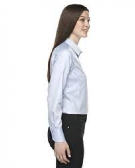 CHEMISE NORTH END FEMME MANCHES LONGUES 100% COTON