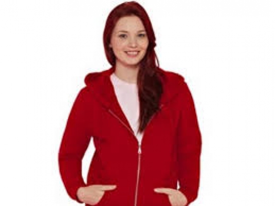 KANGOUROU GILDAN FEMME AVEC ZIP 50/50 POLY/COTON