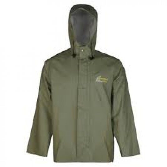 MANTEAU IMPERMÉABLE VICKING NORSEMAN PVC 0.45MM VERT OLIVE