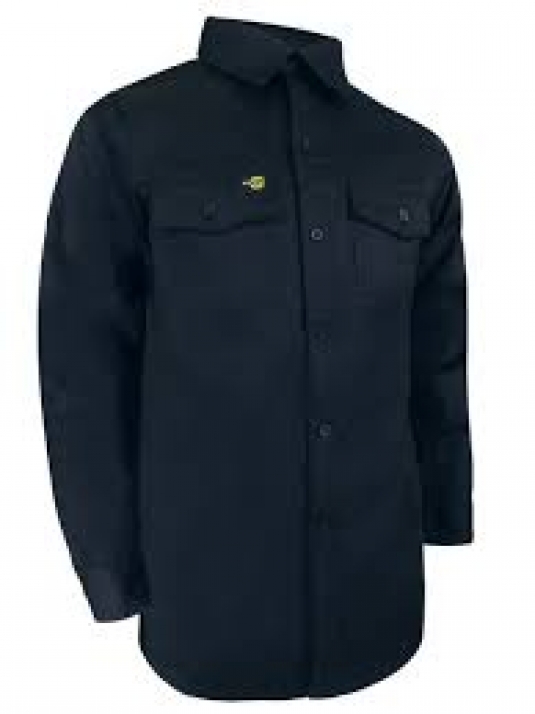 CHEMISE DE TRAVAIL JACKFIELD HOMME MANCHES LONGUES AVEC BOUTONS 65/35 POLY/COTON