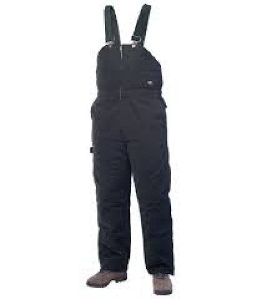SALOPETTE HIVER 100% COTON DUCK DOUBLÉ POLYESTER PIQUÉ POUR FEMME