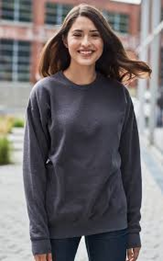 CHANDAIL MOLLETON M&O COL ROND UNISEXE 50/50 POLY/COTON