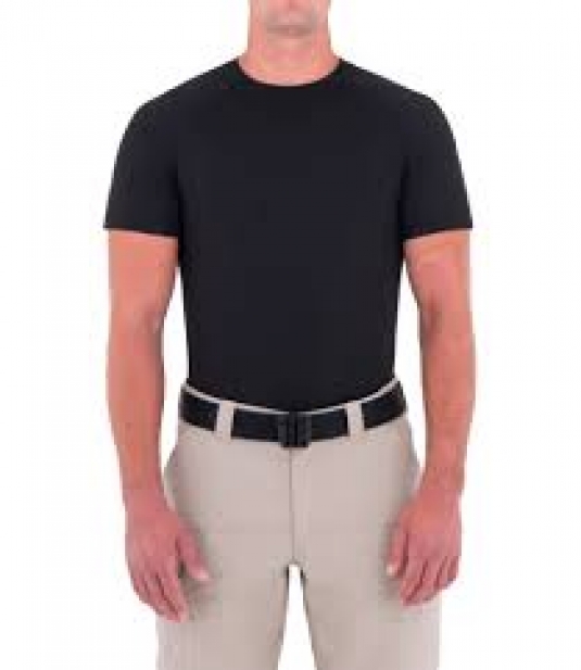 T-SHIRT PERFORMANCE FIRST TACTICAL COL ROND HOMME MANCHES COURTES 100% POLYESTER 