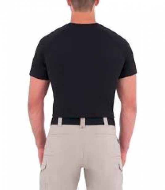 T-SHIRT PERFORMANCE FIRST TACTICAL COL ROND HOMME MANCHES COURTES 100% POLYESTER 