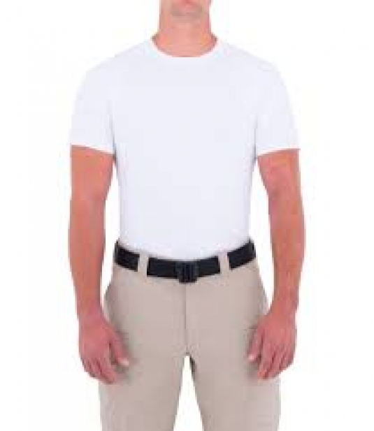 T-SHIRT PERFORMANCE FIRST TACTICAL COL ROND HOMME MANCHES COURTES 100% POLYESTER 