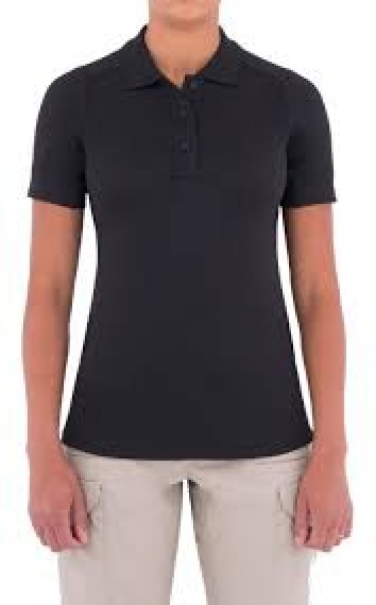POLO TACTIQUE PERFORMANCE FEMME MANCHES COURTES 100% POLYESTER 