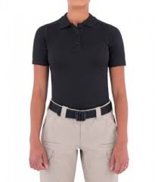 POLO TACTIQUE PERFORMANCE FEMME MANCHES COURTES 100% POLYESTER 