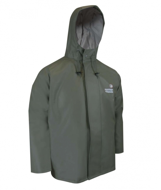 MANTEAU IMPERMÉABLE PVC 0.60MM VERT