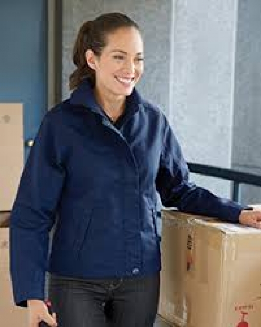 MANTEAU DE TRAVAIL FEMME 80/20 POLYCOTON