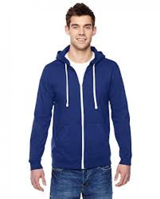 KANGOUROU FRUIT OF THE LOOM UNISEXE AVEC ZIP 100% COTON 