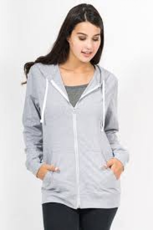 KANGOUROU FRUIT OF THE LOOM UNISEXE AVEC ZIP 100% COTON 