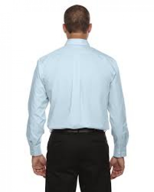 CHEMISE CROW WOVEN HOMME OU FEMME MANCHES LONGUES 45/55 POLY/COTON 