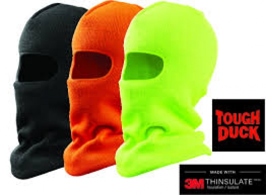 CAGOULE TOUGH DUCK 1 TROU 100% ACRYLIQUE NOIR