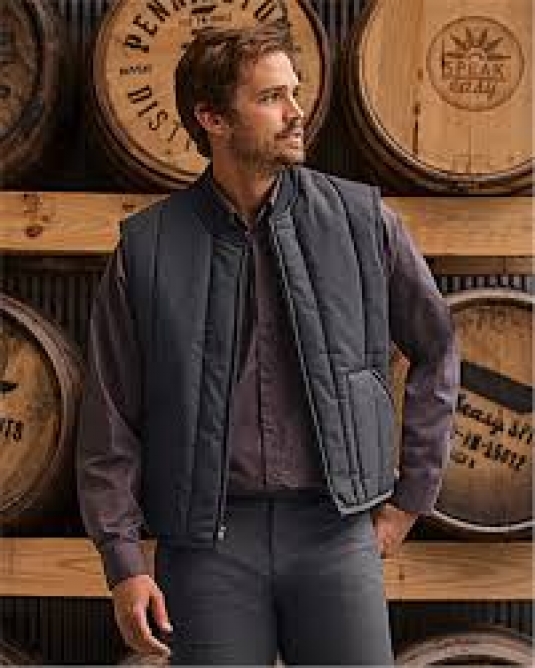 VESTE SANS MANCHE MATELASSÉ POUR HOMME