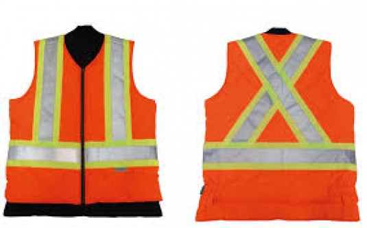 VESTE RÉVERSIBLE DOUBLÉE