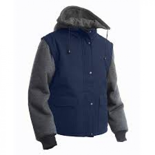 VESTE A MANCHES ZIPPÉES HOMME 100% DUCK
