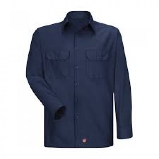 CHEMISE DE TRAVAIL RED KAP RIPSTOP HOMME MANCHES LONGUES 65/35 POLY/COTON