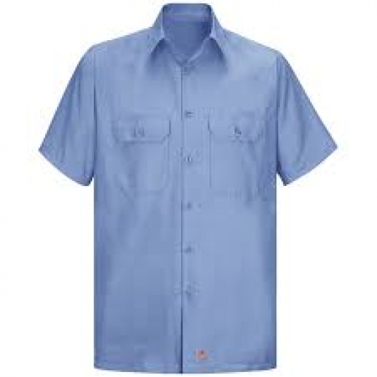 CHEMISE DE TRAVAIL RED KAP RIPSTOP HOMME MANCHES COURTES 65/35 POLY/COTON