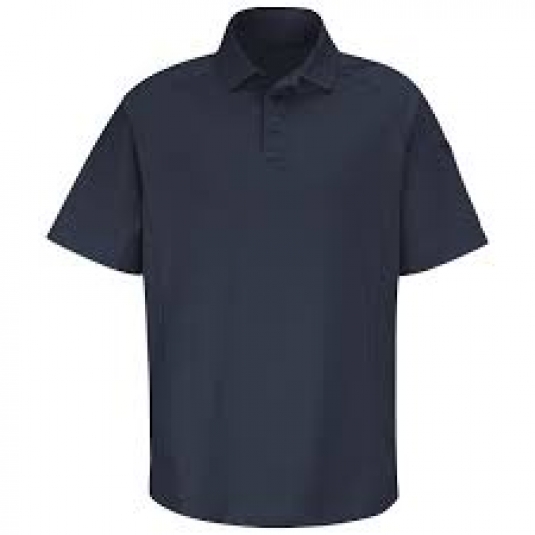 POLO UNIFORME NEW DIMENSION UNISEXE MANCHES COURTES 37/63 POLY/COTON BLUEBLACK